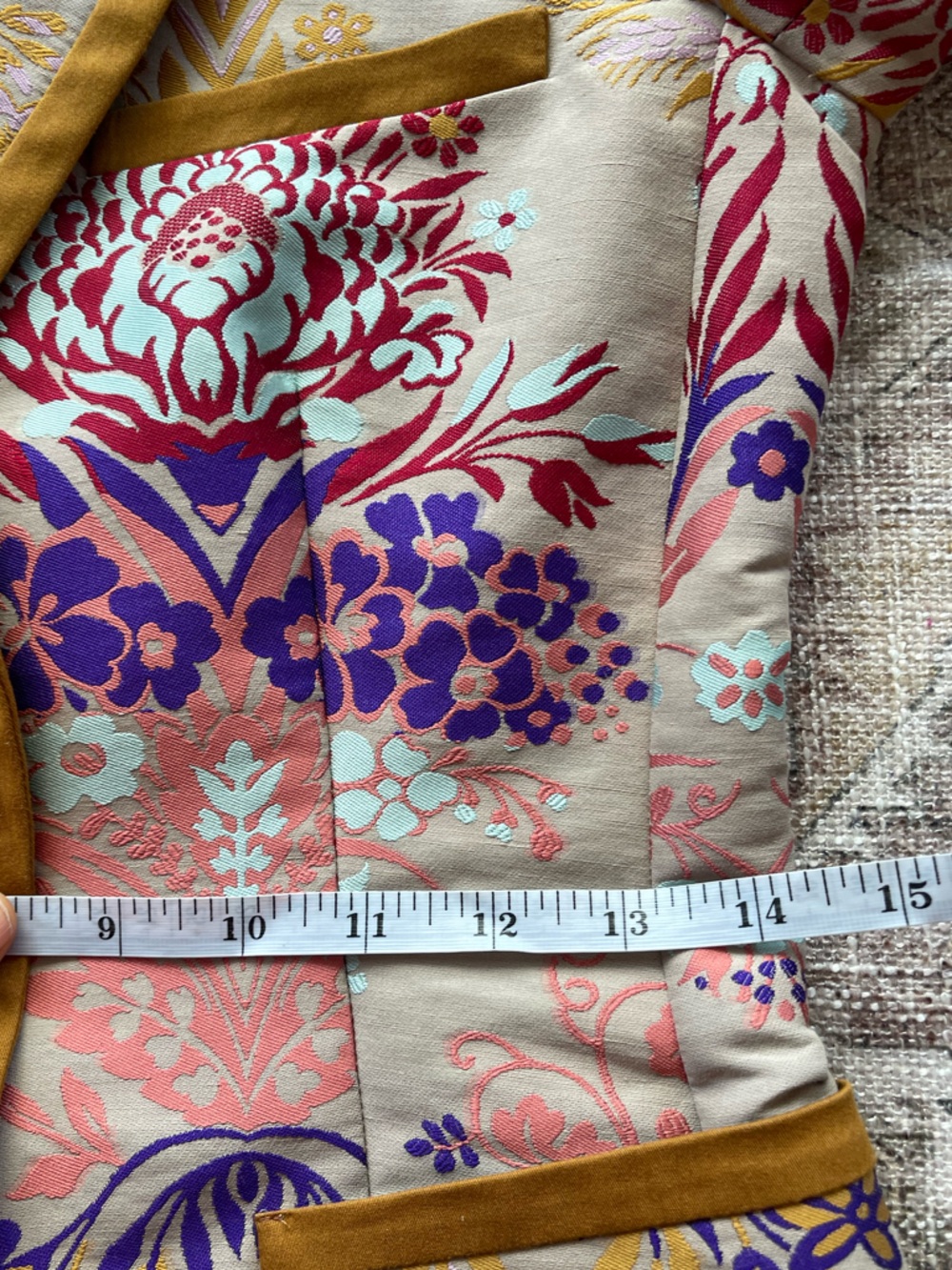 Etro Floral Embroidered Floral Blazer - Picture 9 of 12